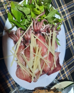 Mực hấp